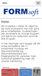 Mobile Screenshot of formsoft.se